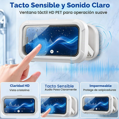 Soporte Impermeable de Móvil para Ducha